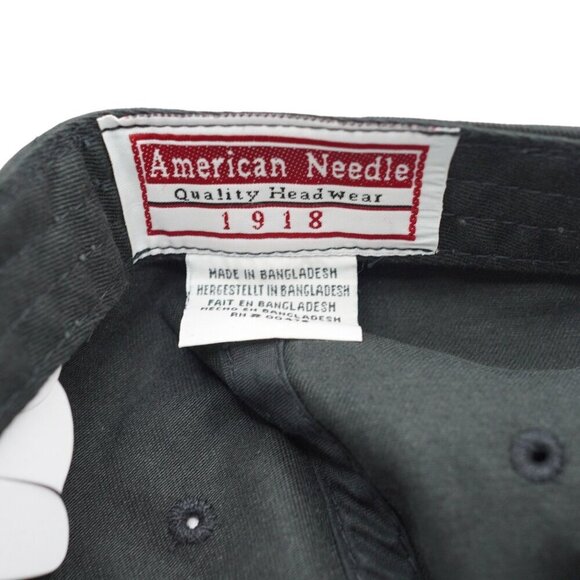 NWT VINTAGE SF Giants Hebrew Font Wool fabric buckle Hat American Needle Made In - Picture 4 of 8